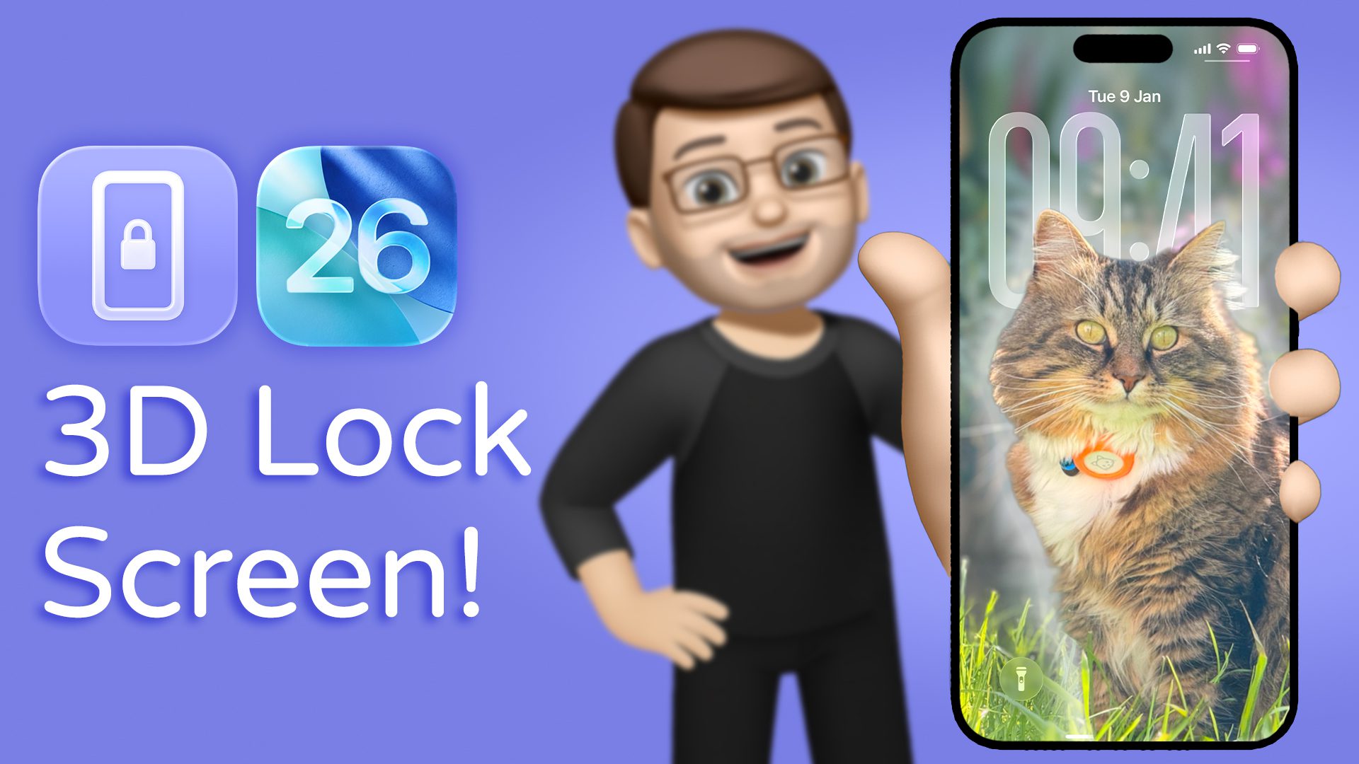 How to Get a 3D Lock Screen on your iPhone (iOS 26 Public Beta) - Jacob ...